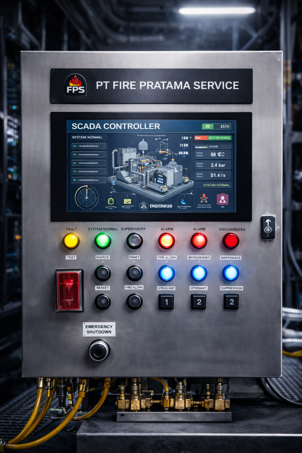 Dokumentasi panel SCADA dan IoT